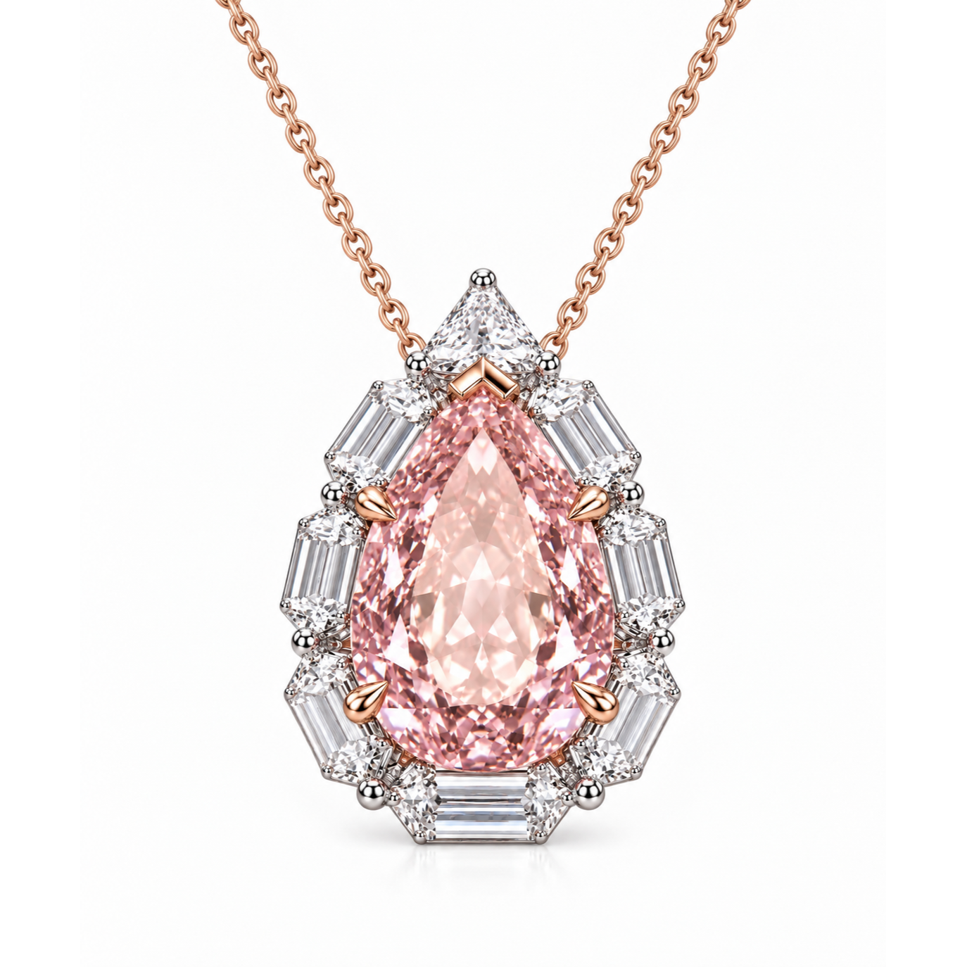 Blush Royale Pendant Necklace
