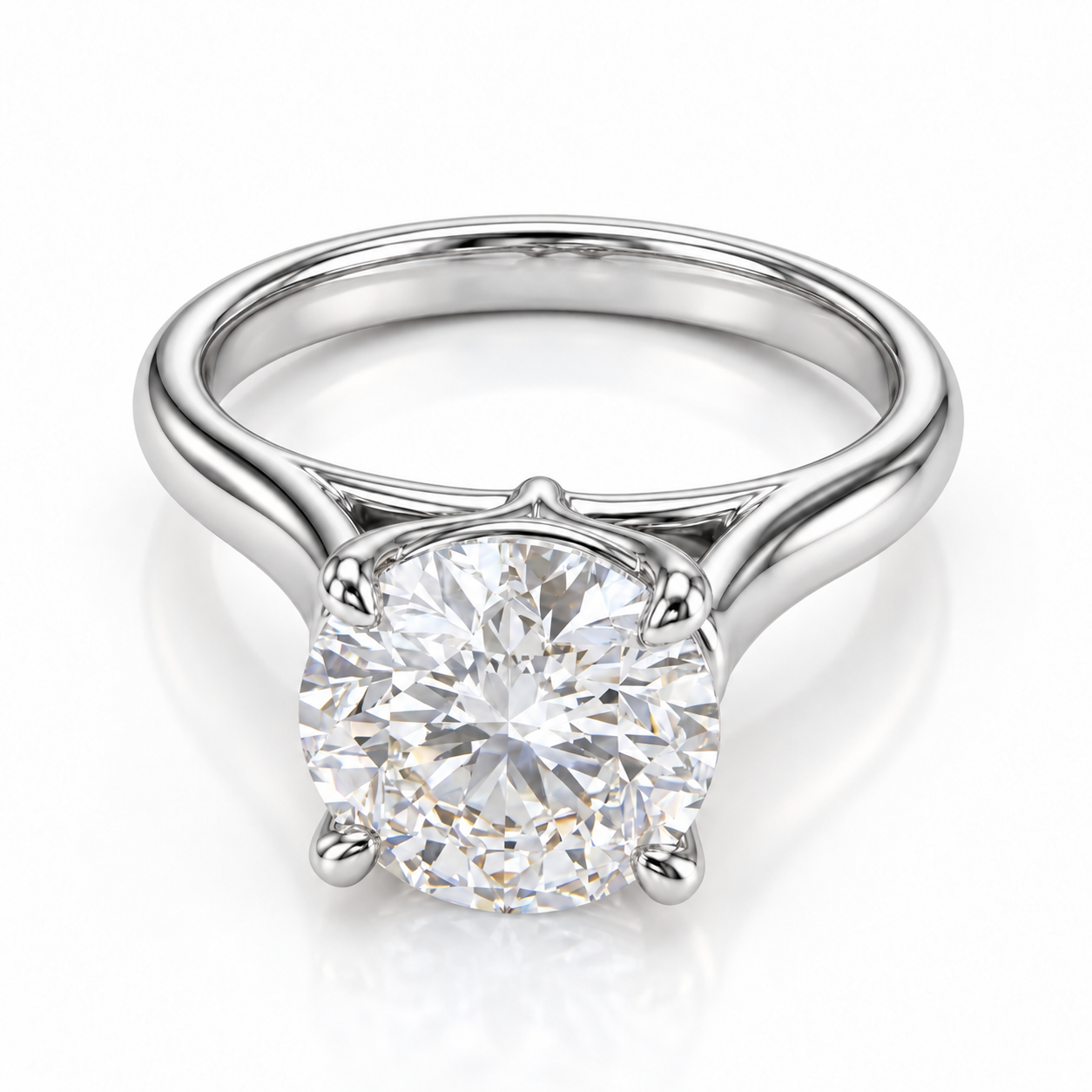 Majestic Solitaire Ring