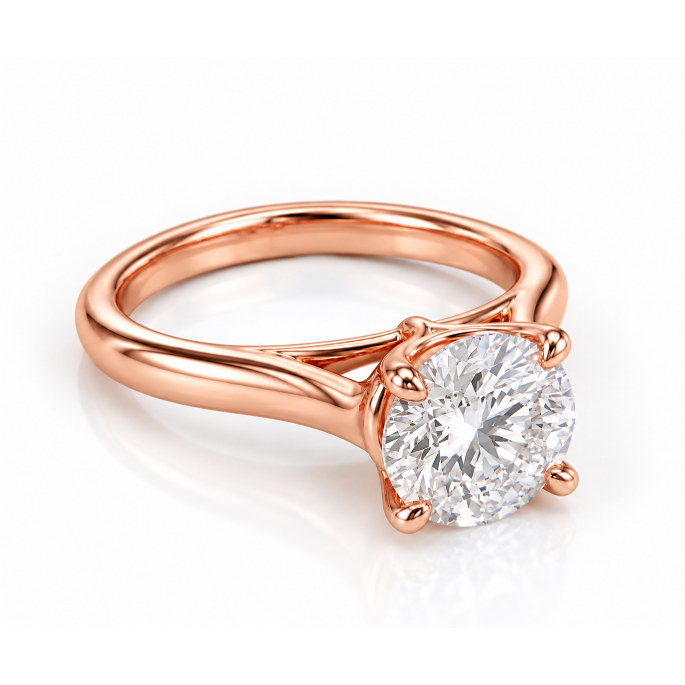 Majestic Solitaire Ring