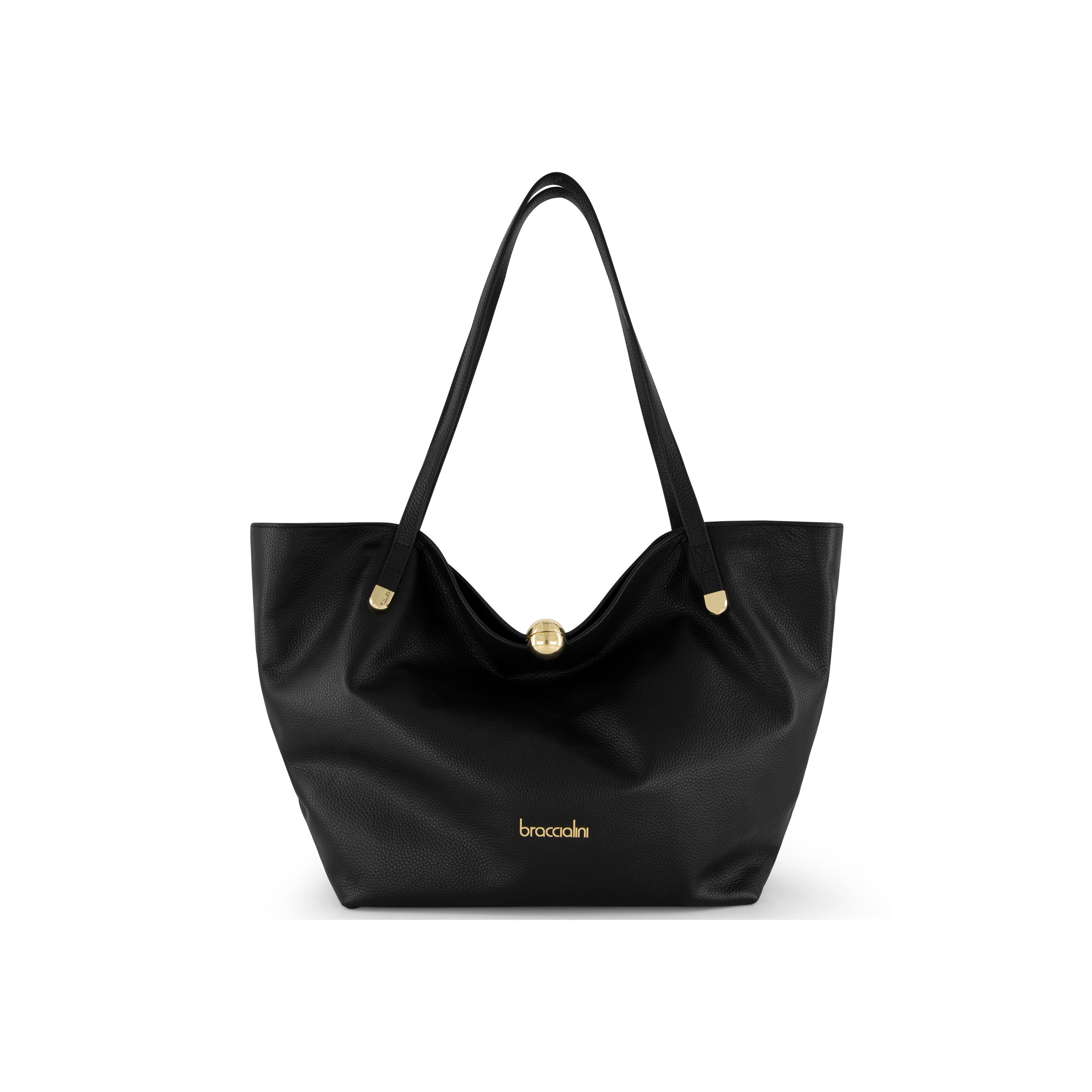 Ariel Black Tote Bag