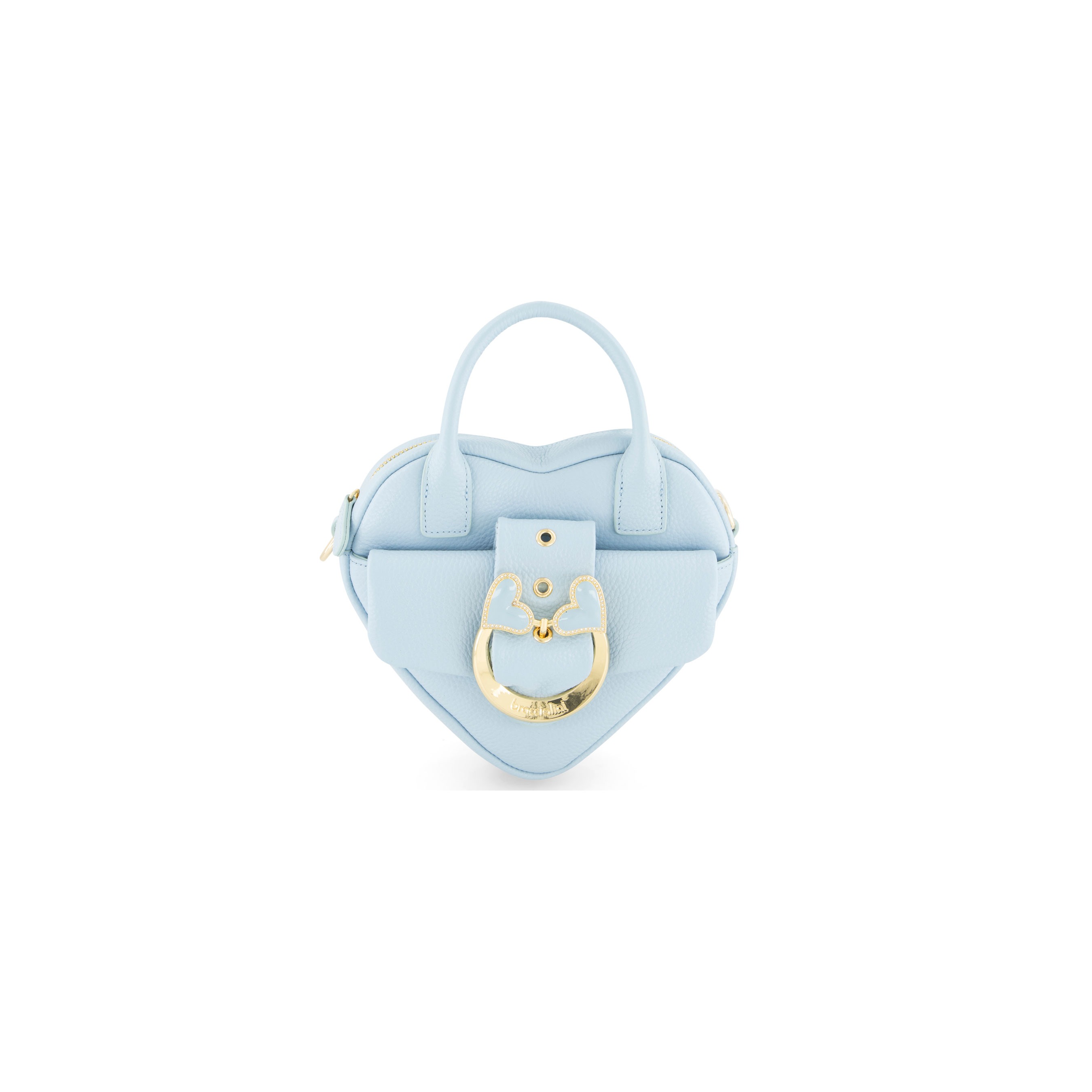 Baroque Blue Heart Mini Bag
