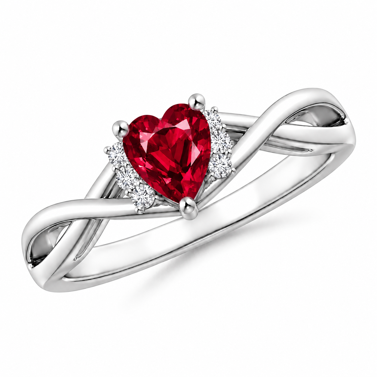 Kiçh Aura Infinite Heart Diamond Ring