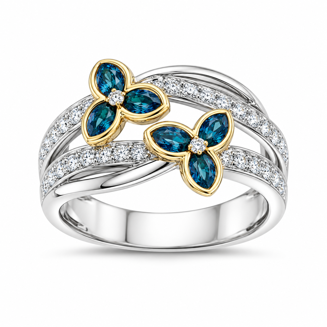 TruAmore Enchanted EXOTIC Azure Rings