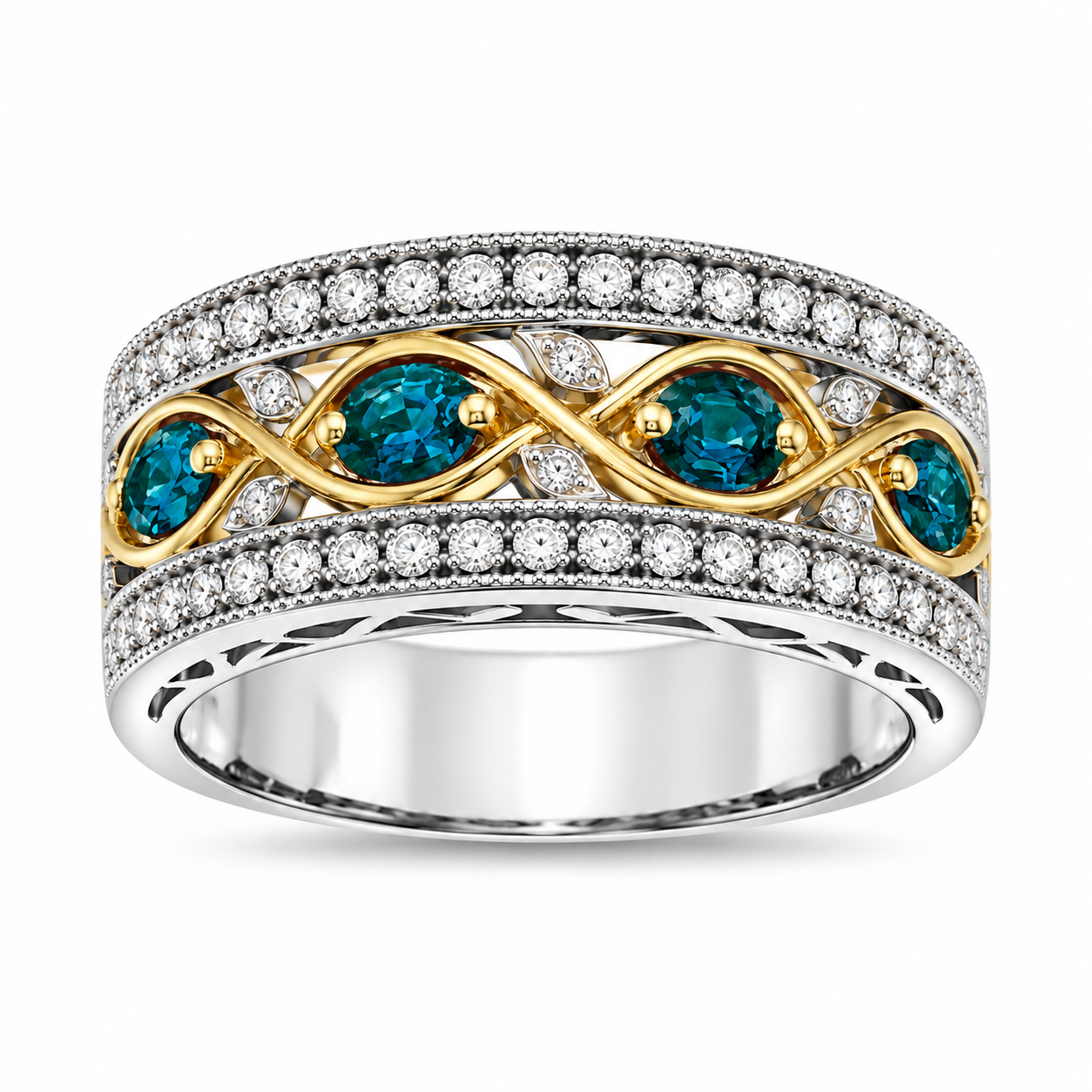 TruAmore Radiant Exotic Celestia Rings