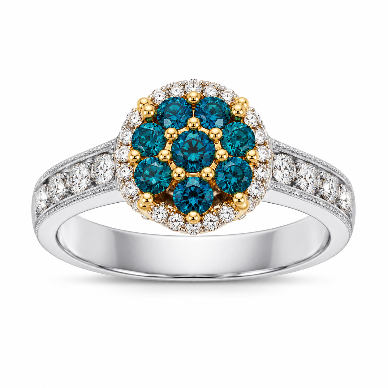 TruAmore Luminous Exotic Lagoon Rings