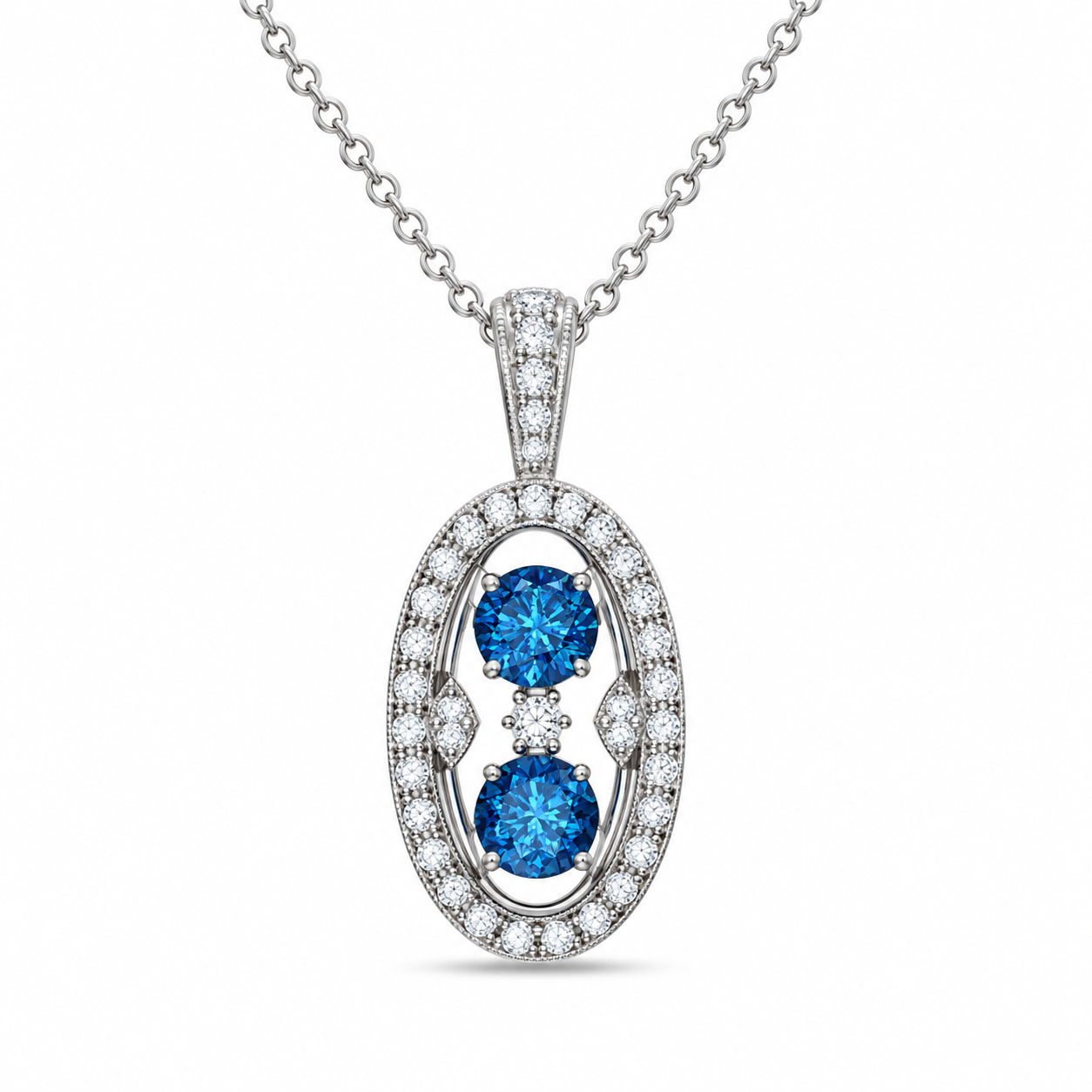 TruAmore Blue Eternal Harmony Pendant