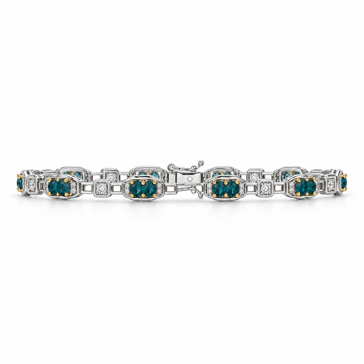Oceanique EXOTICS Teal Diamond Bracelet
