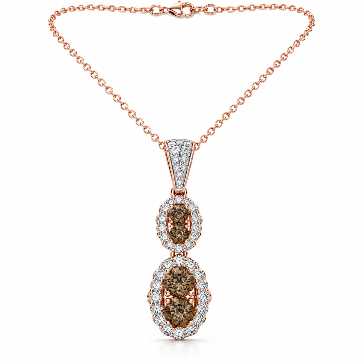 TruAmore Enchanted EXOTIC Cognac Pendant