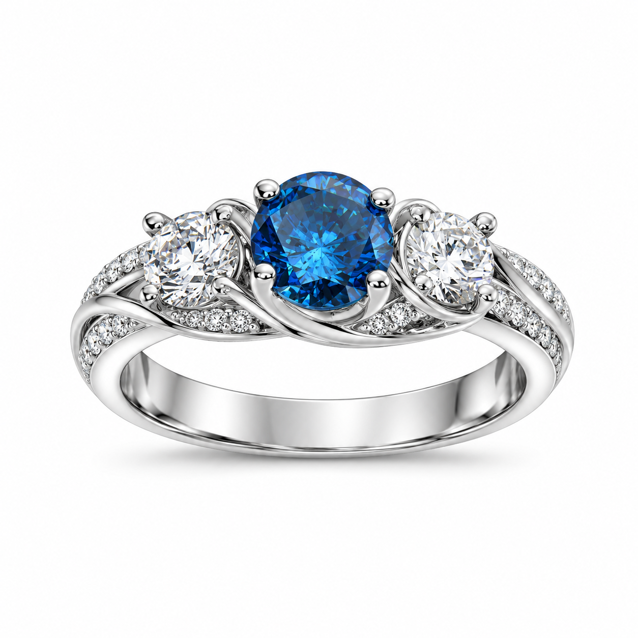 TruAmore Cerulean Alluring Ring