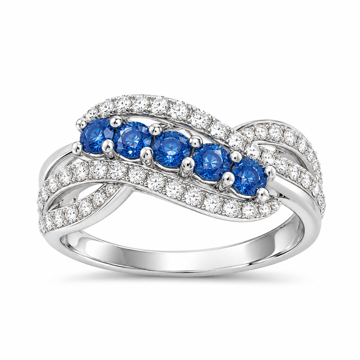 TruAmore Cobalt Exquisite Ring