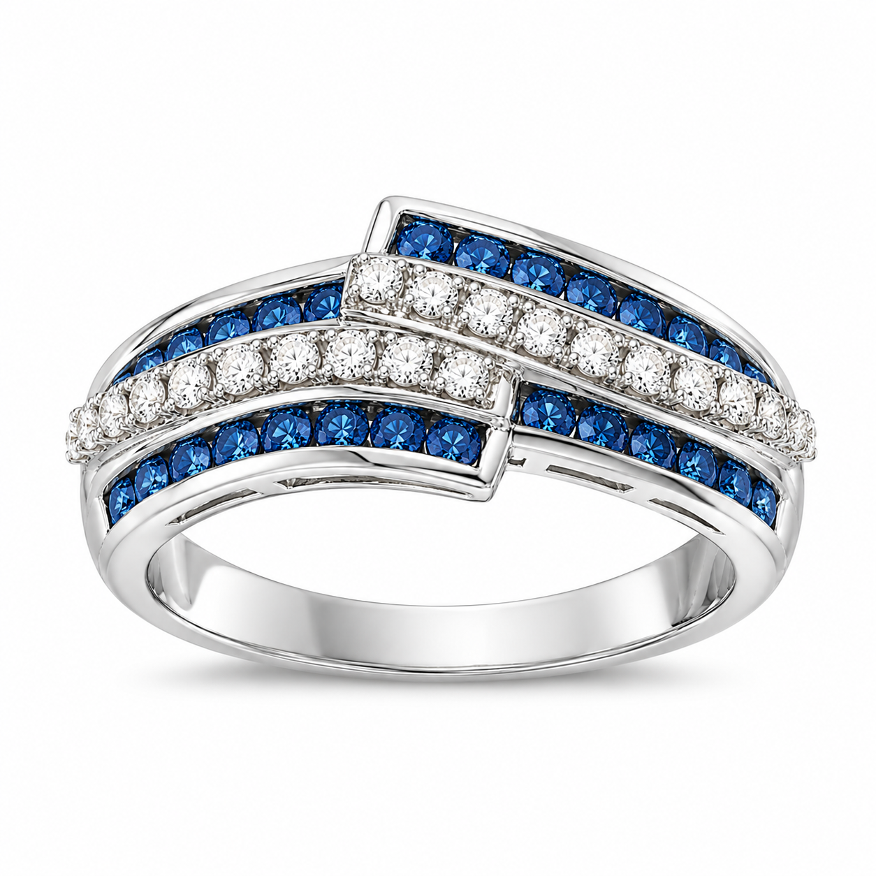 TruAmore Sapphire Intricate Ring